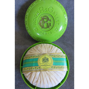 Vintage Roger & Gallet Soap Savon Vetyver Bourbon 5.3 oz France
